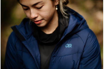 Image of Outdoor Research Shadow Insulated Hoodie - Womens, Naval Blue, L, 2831991289008