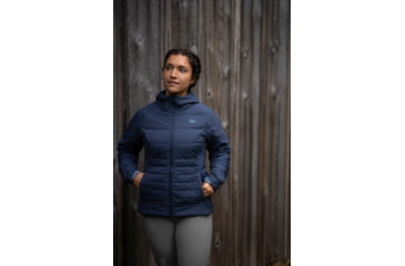 Image of Outdoor Research Shadow Insulated Hoodie - Womens, Naval Blue, L, 2831991289008