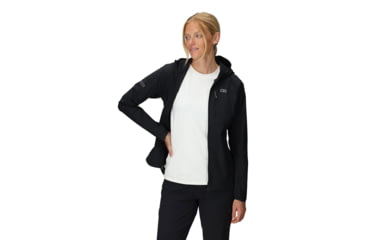 Image of Outdoor Research Shadow Wind Hoodie - Womens, Black, Extra Small, 3009000001-XS