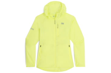 Image of Outdoor Research Shadow Wind Hoodie - Womens, Limonata, Extra Small, 300900-2641-005