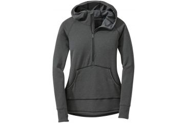 Image of Outdoor Research Shiftup Zip-Top - Women's-Black-Medium