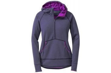 Image of Outdoor Research Shiftup Zip-Top - Women's-Night/Ultraviolet-Small