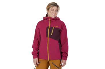 Image of Outdoor Research Skyward II Jacket - Womens, Beet/Cacao, Small, 2680941587006