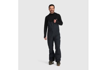 Image of Outdoor Research Snowcrew Bibs - Mens, Black, 2XL, Tall, 3000600001-XXL