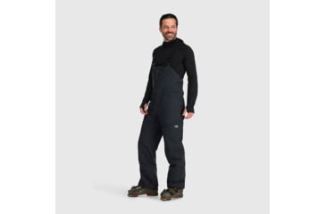 Image of Outdoor Research Snowcrew Bibs - Mens, Black, 2XL, Tall, 3000600001-XXL
