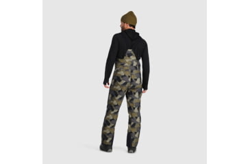 Image of Outdoor Research Snowcrew Bibs - Mens, Loden Camo/Black, 3XL, 3000582228-XXXL