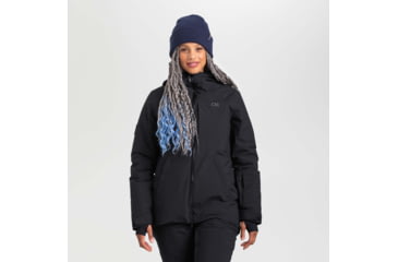 Image of Outdoor Research Snowcrew Jacket - Womens, Black, Extra Large, 2832050001009