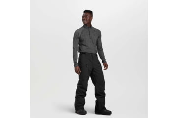Image of Outdoor Research Snowcrew Pants - Mens, Black, Large, 2831910001008