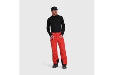 Image of Outdoor Research Snowcrew Pants - Mens, Cranberry, Extra Large, 2831910420-XL