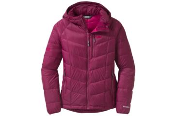 Image of Outdoor Research Sonora Hoody - Women's, Raspberry/Desert Sunrise, Large, 411762