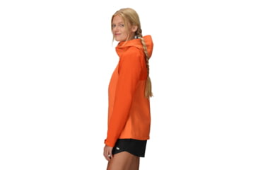 Image of Outdoor Research Stratoburst Stretch Rain Jacket - Womens, Spice/Zest, Large, 3008942839-L