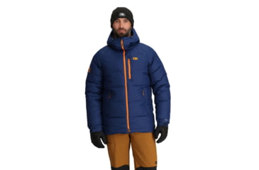 Image of Outdoor Research Super Alpine Down Parka - Mens, Cenote, Extra Large, 2775702650009