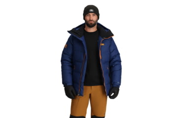 Image of Outdoor Research Super Alpine Down Parka - Mens, Cenote, Extra Large, 2775702650009