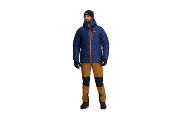 Image of Outdoor Research Super Alpine Down Parka - Mens, Cenote, Extra Large, 2775702650009