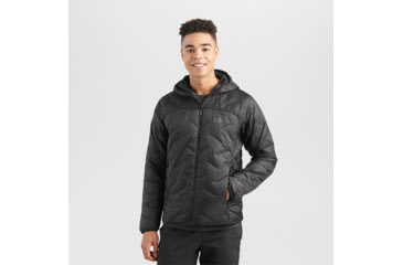 Image of Outdoor Research SuperStrand LT Hoodie - Mens, Black, Small, 2896200001-S