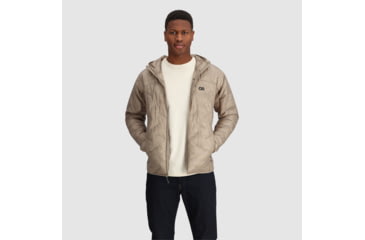 Image of Outdoor Research SuperStrand LT Hoodie - Mens, Pro Khaki, Medium, 2896202291007