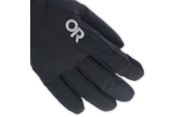 Image of Outdoor Research Sureshot Heated Softshell Gloves - Mens, Black, Medium, 3000070001007