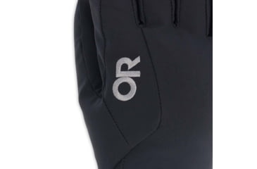 Image of Outdoor Research Sureshot Heated Softshell Gloves - Mens, Black, Medium, 3000070001007