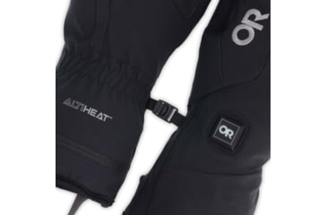 Image of Outdoor Research Sureshot Heated Softshell Gloves - Mens, Black, Medium, 3000070001007