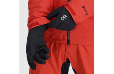 Image of Outdoor Research Sureshot Heated Softshell Gloves - Mens, Black, Medium, 3000070001007
