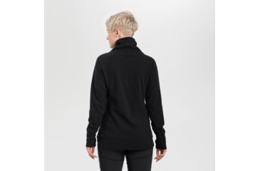 Image of Outdoor Research Trail Mix Cowl Pullover - Womens, Black, M, 2744410001007