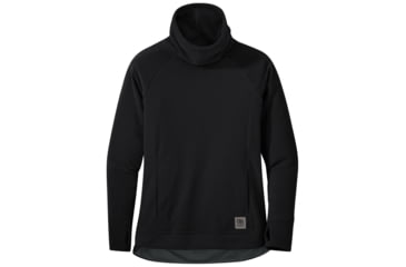 Image of Outdoor Research Trail Mix Cowl Pullover - Womens, Black, M, 2744410001007