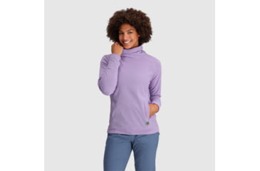 Image of Outdoor Research Trail Mix Cowl Pullover - Womens, Lavender, Medium, 2744410320007