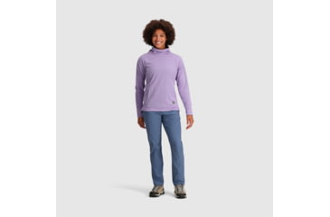 Image of Outdoor Research Trail Mix Cowl Pullover - Womens, Lavender, Medium, 2744410320007