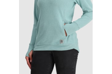 Image of Outdoor Research Trail Mix Cowl Pullover - Womens, Sage, Large, 2744412444008