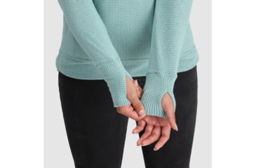 Image of Outdoor Research Trail Mix Cowl Pullover - Womens, Sage, Large, 2744412444008