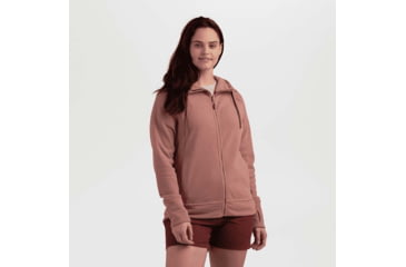 Image of Outdoor Research Trail Mix Hoodie - Womens, Quartz, Extra Large, 2744421945009