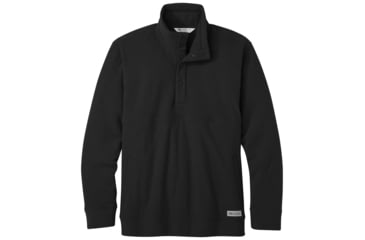 Image of Outdoor Research Trail Mix Snap Pullover II - Mens, Black, L, 2885480001008