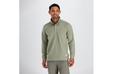 Image of Outdoor Research Trail Mix Snap Pullover II - Mens, Flint, 3XL, 2885481940011