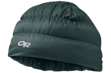 Image of Outdoor Research Transcendent Down Beanie, Fir, Large/Extra Large, 2434851858016