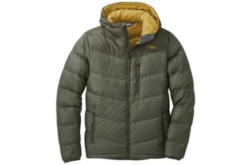 Image of Outdoor Research Transcendent Down Hoody - Mens, Basil/Juniper, Small, 2680841390006