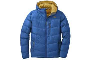 Image of Outdoor Research Transcendent Down Hoody - Mens, Cobalt, 2XL, 2680840270010