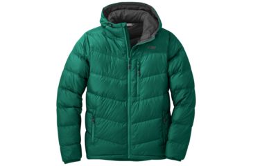 Image of Outdoor Research Transcendent Down Hoody - Mens, Hemlock, L, 2680840616008