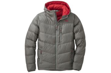 Image of Outdoor Research Transcendent Down Hoody - Mens, Pewter, Small, 2680840008006