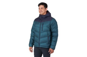 Image of Outdoor Research Transcendent Down Hoody - Mens, Prussian Blue/Ink, 2XL, 2680841609010