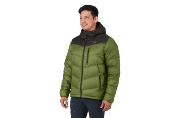 Image of Outdoor Research Transcendent Down Hoody - Mens, Seaweed/Forest, Small, 2680841618006