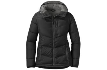Image of Outdoor Research Transcendent Down Hoody - Womens, Black, Large, 2681050001008