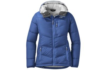 Image of Outdoor Research Transcendent Down Hoody - Womens, Lapis, Small, 2681050280006