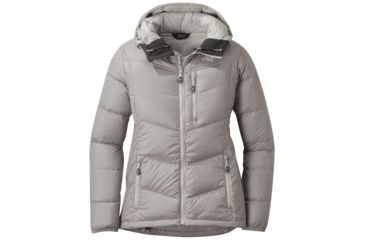 Image of Outdoor Research Transcendent Down Hoody - Womens, Slate, M, 2681050930007