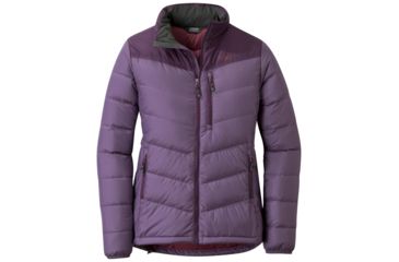 Image of Outdoor Research Transcendent Down Jacket - Womens, Amethyst/Pacific Plum, Extra Small, 2681061379005