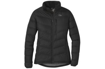 Image of Outdoor Research Transcendent Down Jacket - Womens, Black, Large, 2681060001008