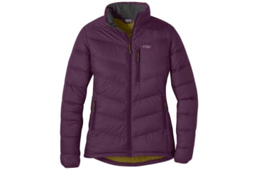 Image of Outdoor Research Transcendent Down Jacket - Womens, Blackberry, Medium, 2681060325007