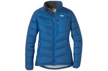 Image of Outdoor Research Transcendent Down Jacket - Womens, Lapis, M, 2681060280007