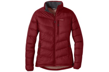 Image of Outdoor Research Transcendent Down Jacket - Womens, Madder, Small, 2681061859006