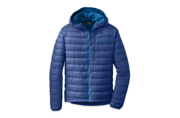 Image of Outdoor Research Transcendent Hoody - Men's-Tahoe/Baltic-Large