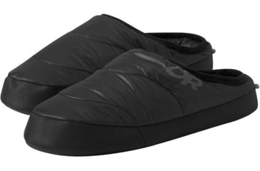 Image of Outdoor Research Tundra Slip-on Aerogel Booties - Womens, Black, Large, 2778240001008